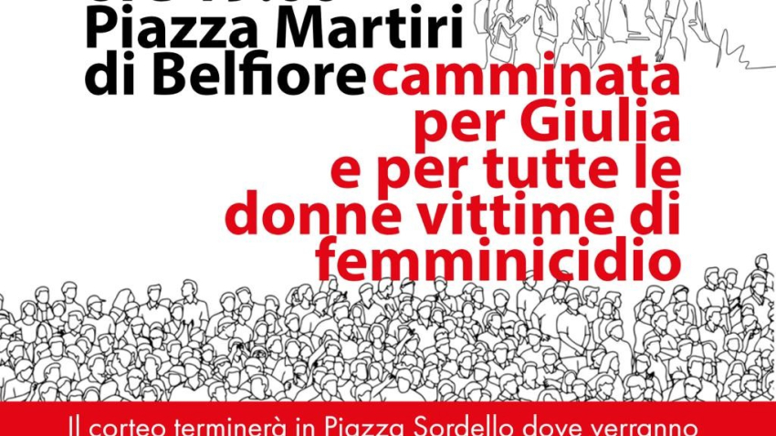 CORTEO PER GIULIA CECCHETTIN